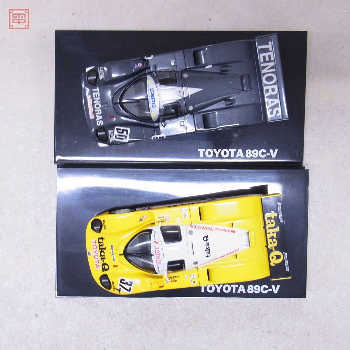 Qモデル 1/43 トヨタ 89C-V #50/#37 計2台セット Q-MODEL TOYOTA【10の画像7