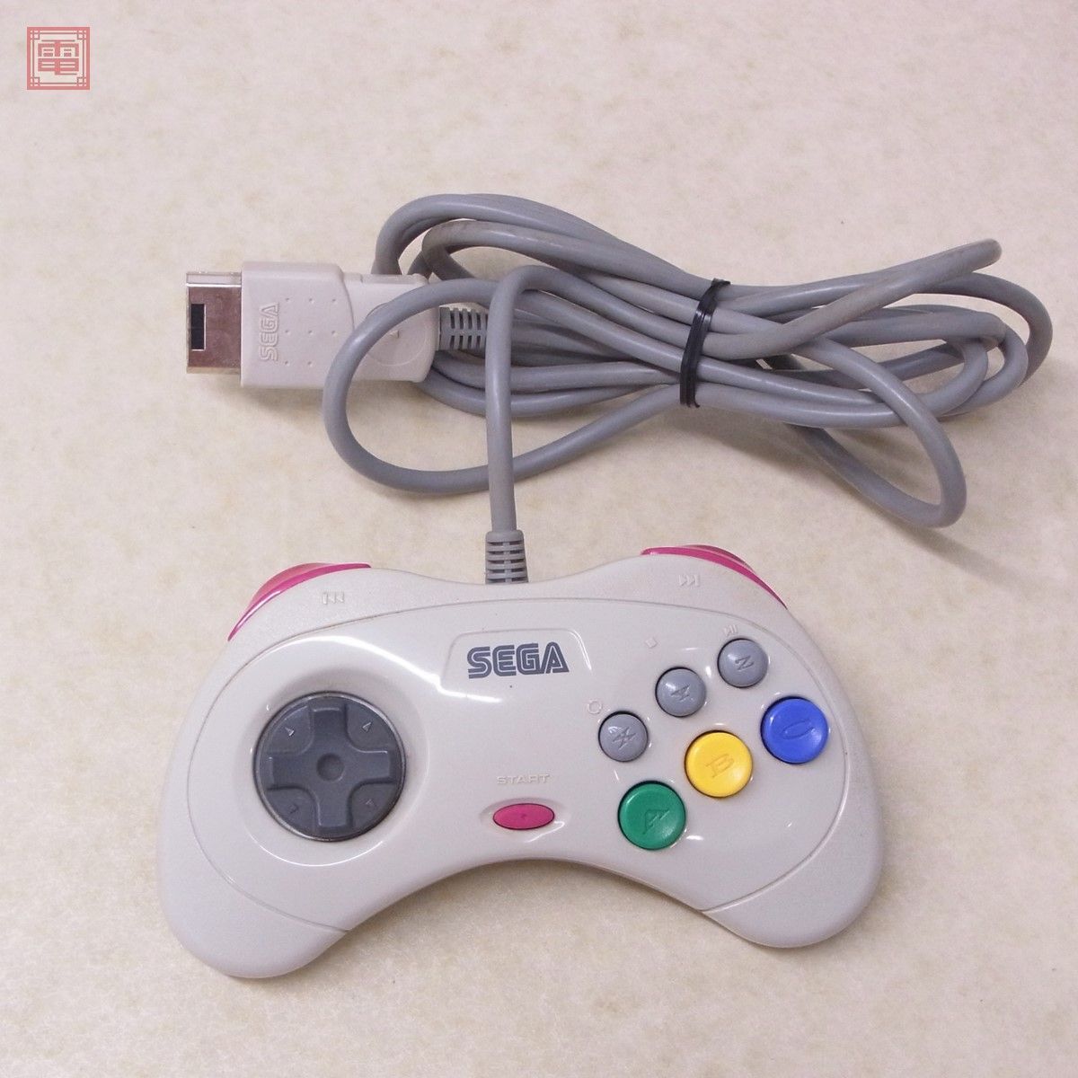 動作品 SS セガサターン 本体 HST-3220 セガ SEGA ソフト付【20の画像8