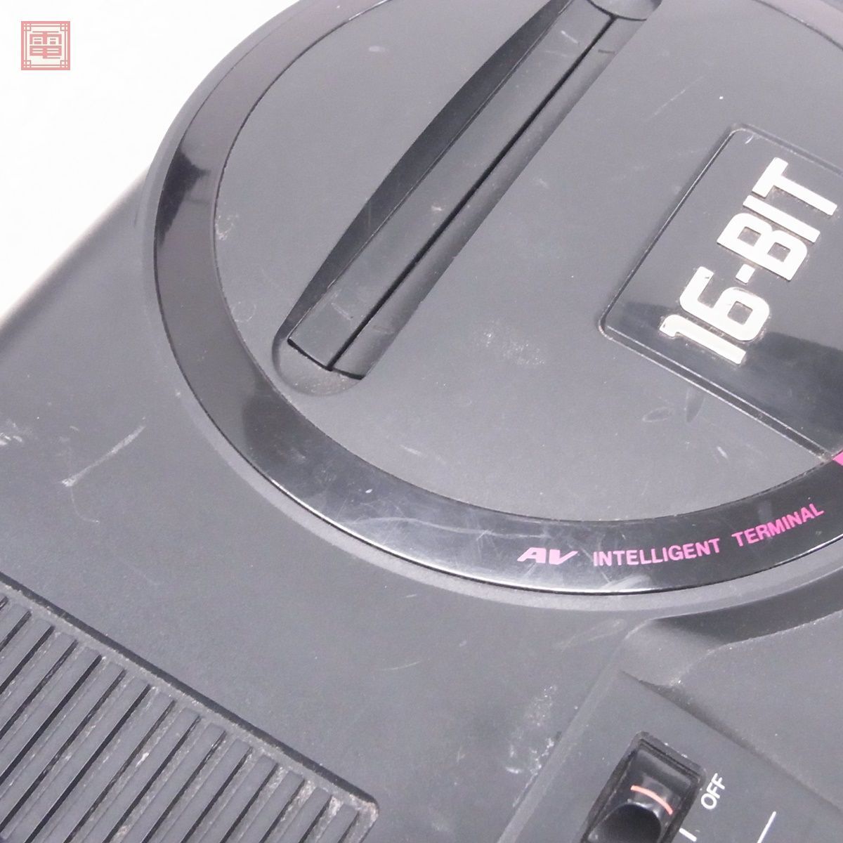 動作品 MD メガドライブ 本体 HAA-2510 MEGA DRIVE セガ SEGA コントローラ/AC/AVケーブル/ソフト付【20の画像10