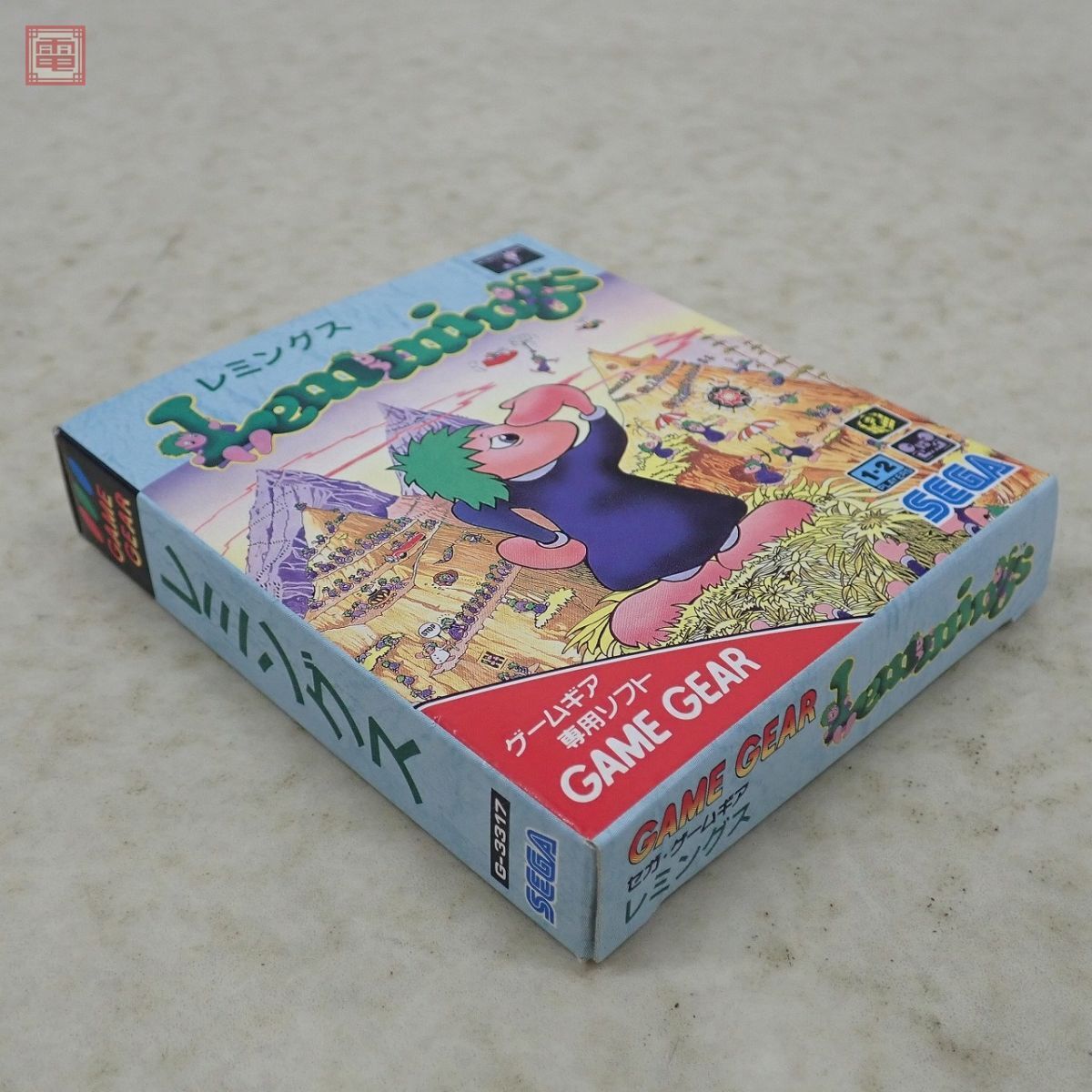 動作保証品 良品 GG ゲームギア レミングス Lemmings セガ SEGA 箱説付【10の画像8