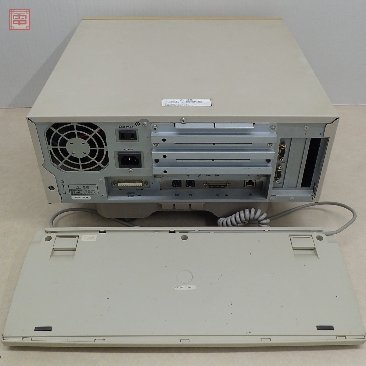 NEC PC-9821Ra266/D30R 本体 箱説/キーボード/マウス付 現状品 日本電気【60の画像3