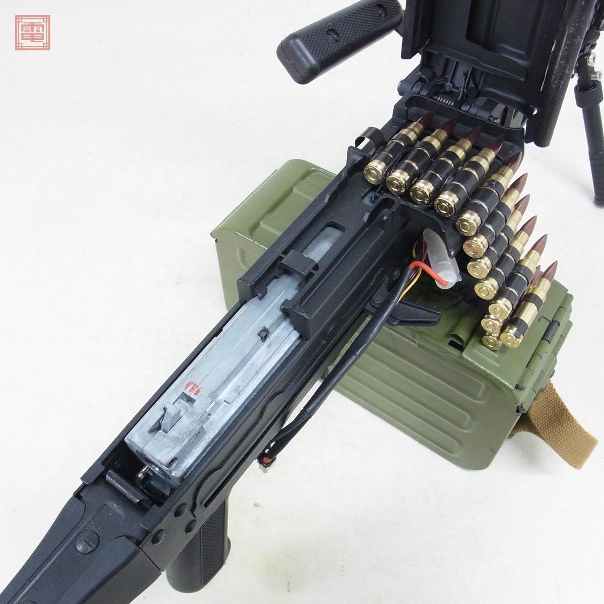 A&K フルメタル電動ガン PKM 軽機関銃 フォートレスカスタム LMG 現状品【60の画像9