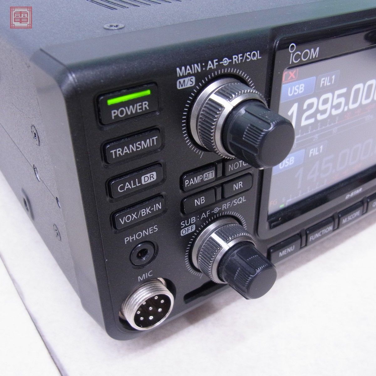 アイコム ICOM IC-9700 144/430/1200MHz 50W/10W 取説・元箱付【40の画像10