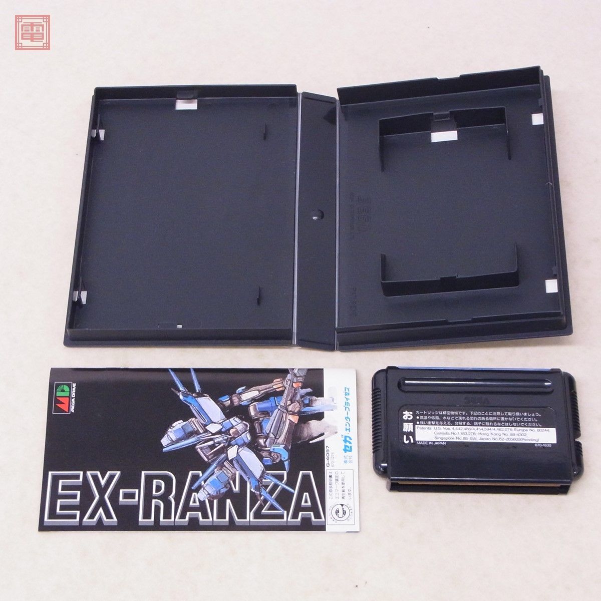 動作保証品 MD メガドライブ エクスランザー EX-RANZA セガ SEGA 箱説付【10_画像2