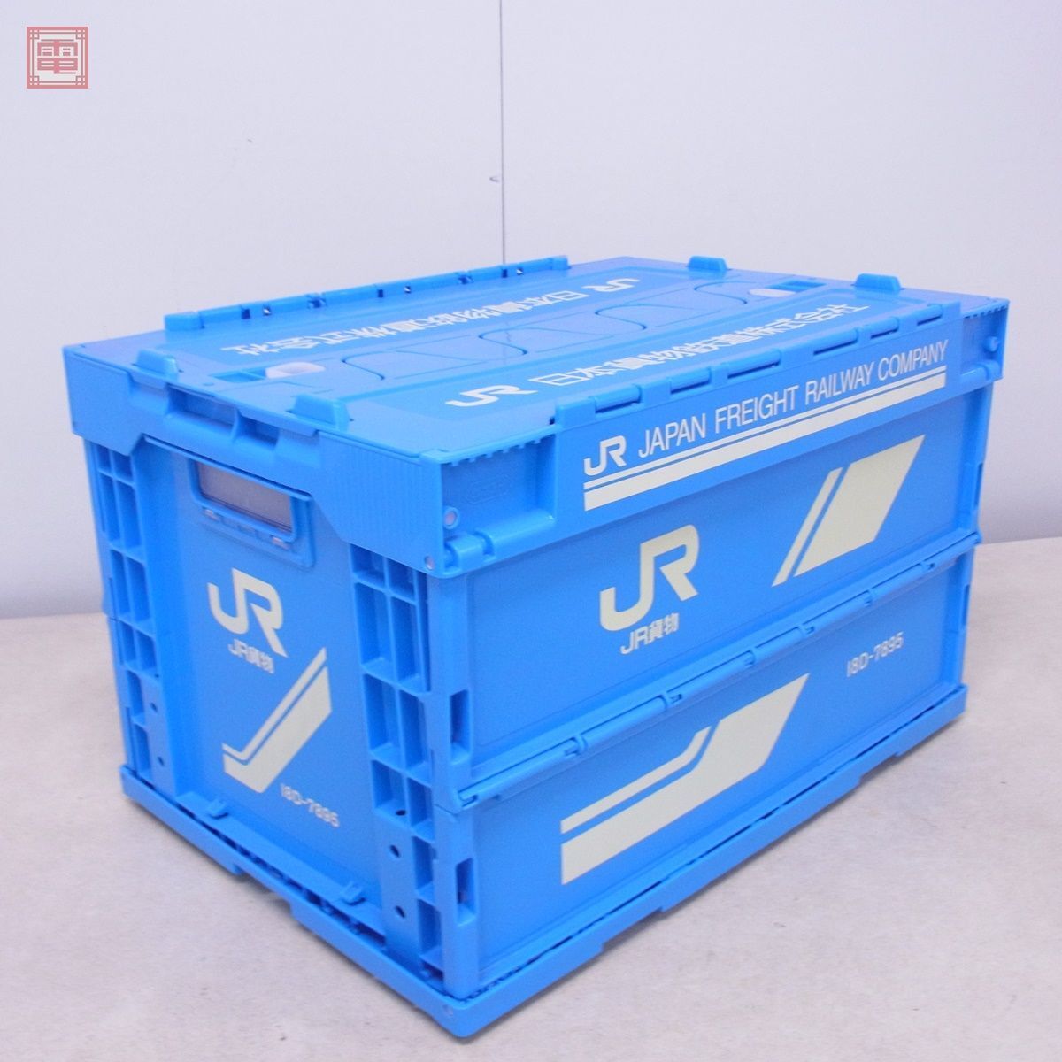 JR貨物 折りたたみコンテナ D19/D18 まとめて2個セット 折りコン 電車グッズ 収納BOX【40の画像4