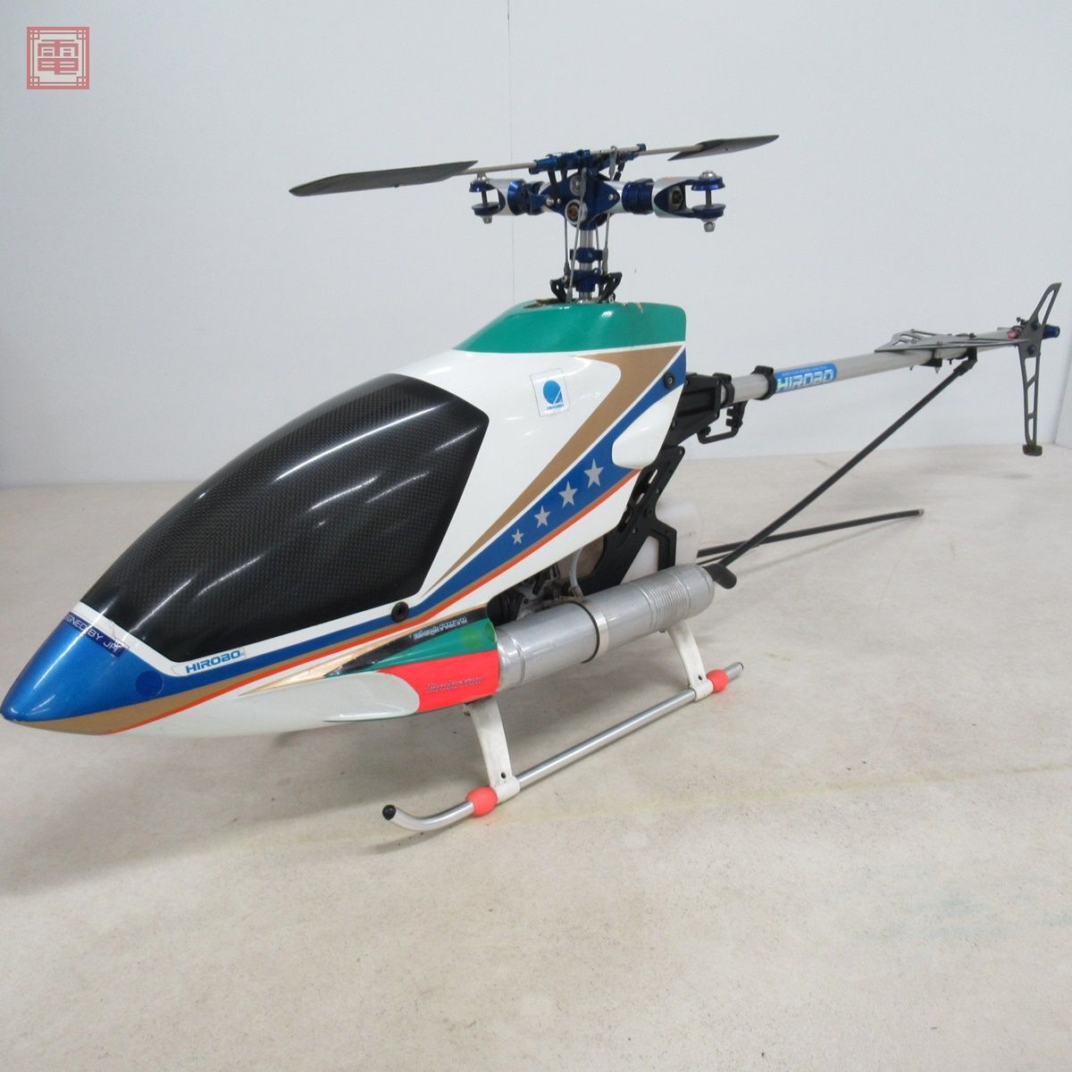 ヒロボー sst イーグル フレイヤ Evolution エンジン/サーボ/受信機 搭載 全長約140cm RC ヘリコプター 動作未確認 現状品【SKの画像1