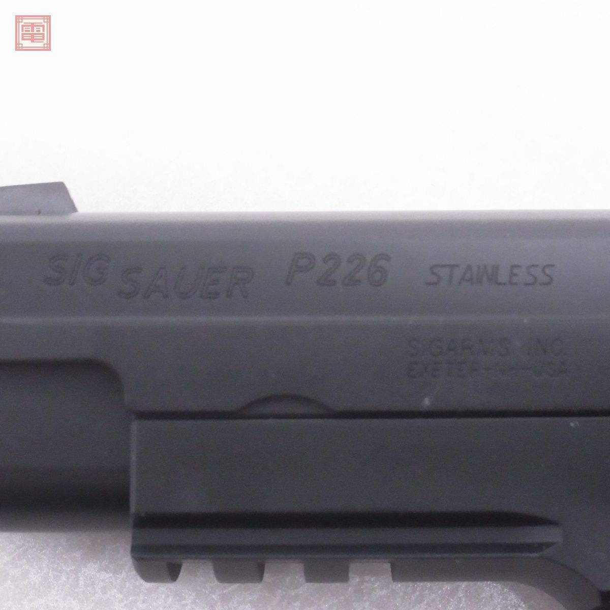 東京マルイ ガスブロ シグザウエル シグザウアー P226 レイル スペアマガジン付 SIG SAUER RAIL ブローバック GBB 現状品【20の画像8