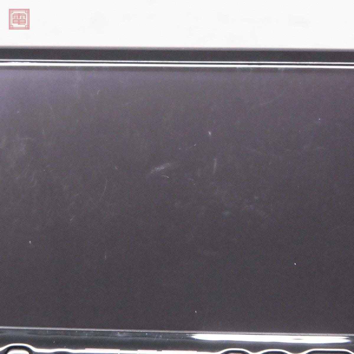 動作品 PSP プレイステーションポータブル PSP-3000 ブラック／レッド 本体 SONY ソニー メモリースティック32GB/ソフトケース付【10_画像9