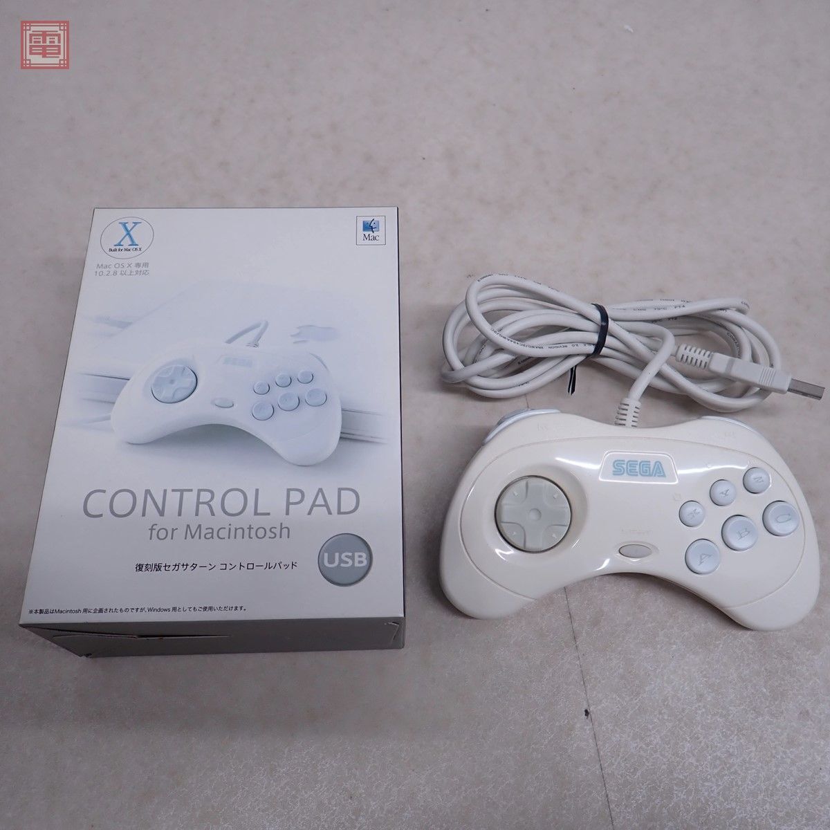 Apple MacOSX専用 復刻版 セガサターン コントロールパッド CONTROL PAD for Macintosh セガ SEGA 箱付【10_画像1