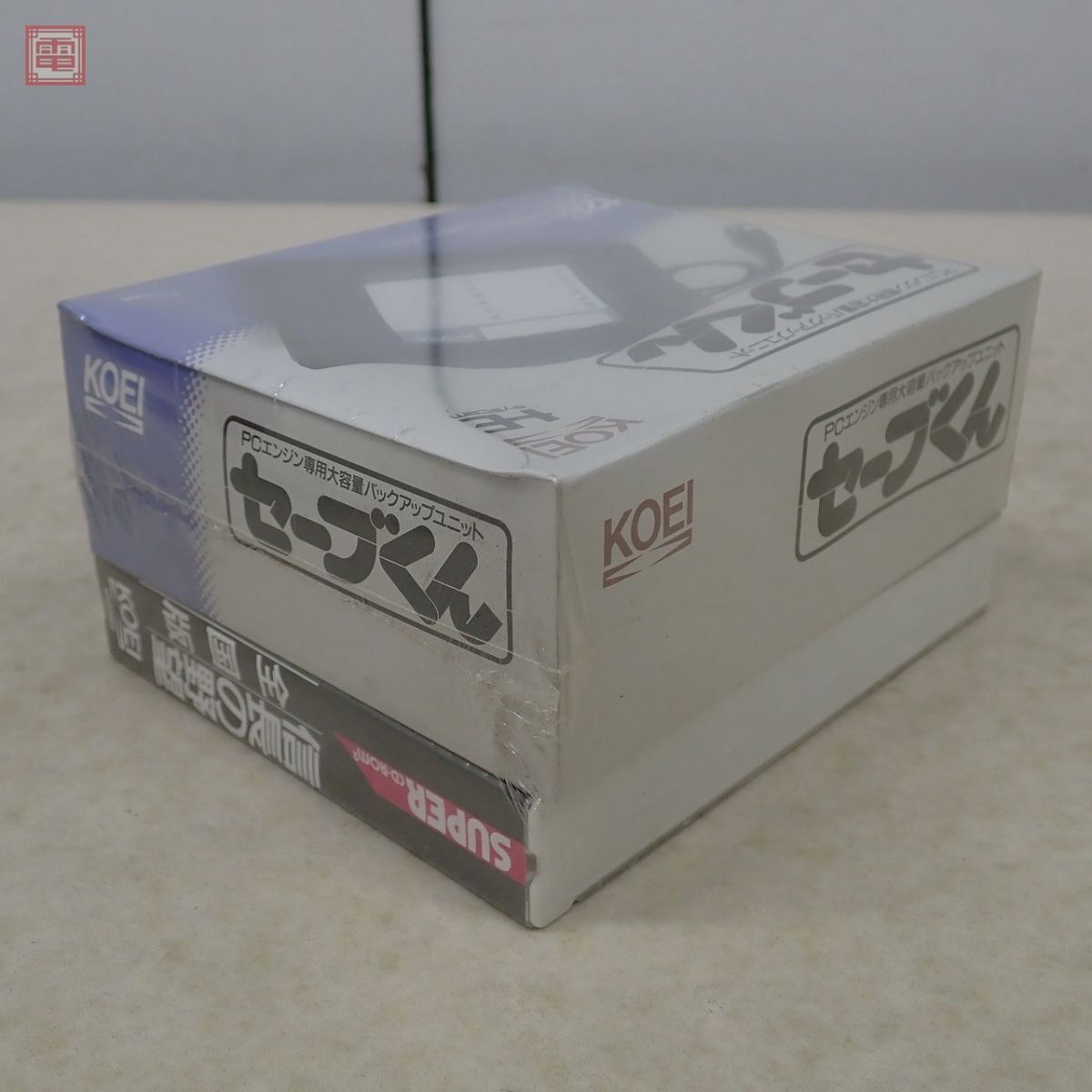 未開封 PCE PCエンジン CD-ROM2 信長の野望 全国版 with セーブくん KH-1001 光栄 KOEI【10の画像4