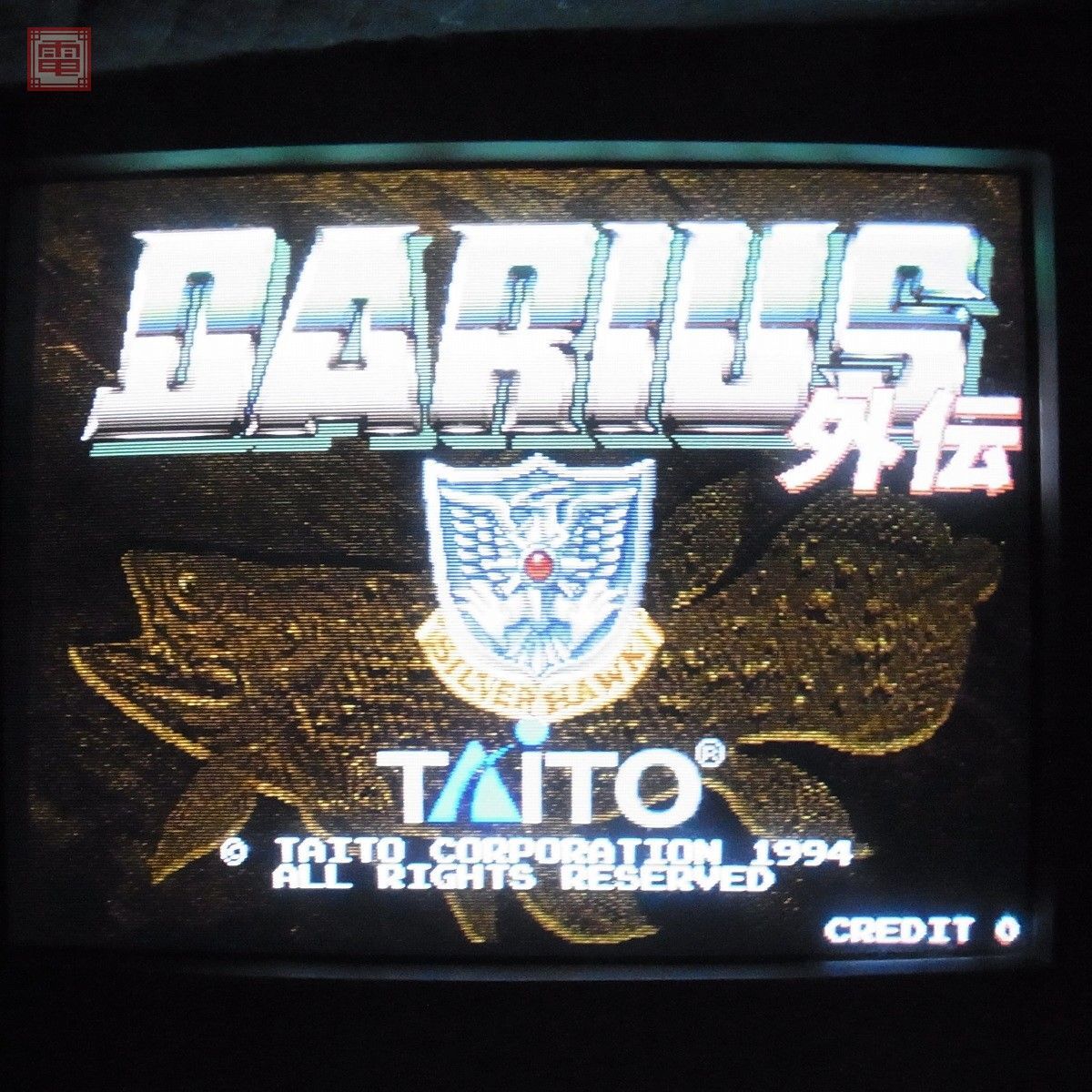 1円〜 ※ROMのみ タイトー/TAITO ダライアス外伝 DARIUS GAIDEN F3 インスト純正 動作確認済【20の画像1