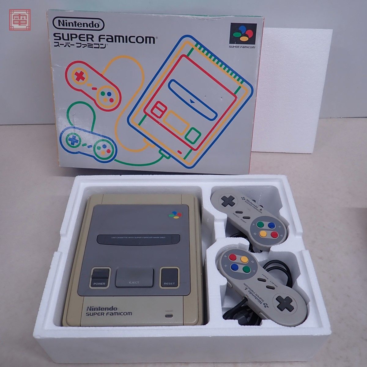 SFC スーパーファミコン スーファミ 本体 まとめて4台セット 任天堂 Nintendo 箱付【40の画像4