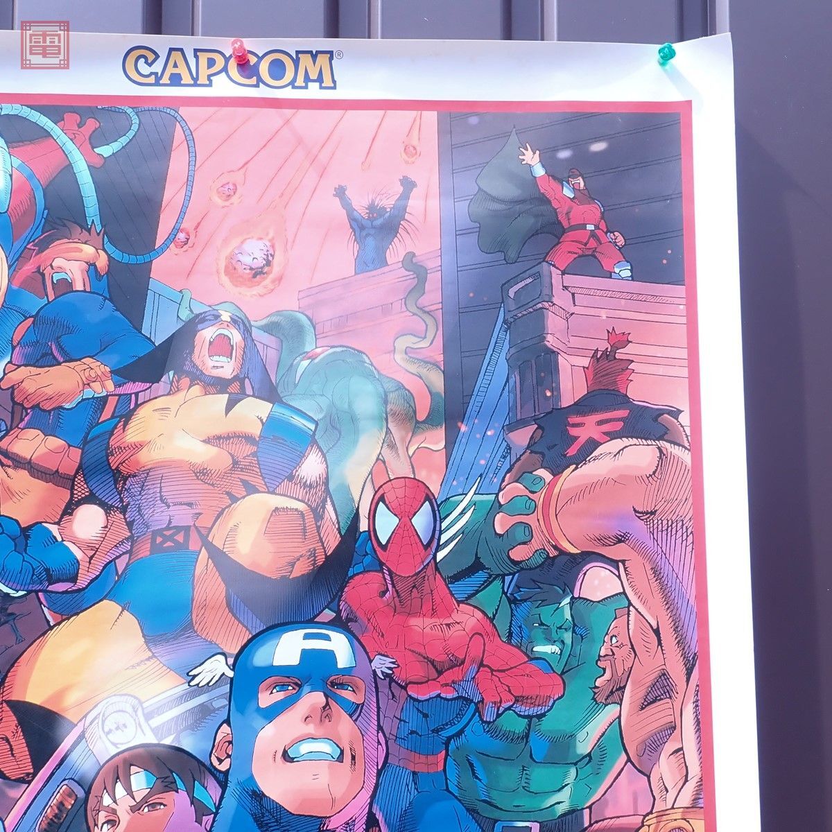 ポスター カプコン/CAPCOM マーヴル・スーパーヒーローズ VS. ストリートファイター MARVEL SUPER HEROES STREET FIGHTER B1【20の画像2
