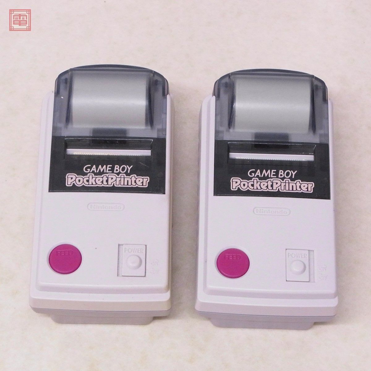 GB ゲームボーイ ポケットプリンター MGB-007 計2個セット GAMEBOY Pocket Printer Nintendo ニンテンドー 任天堂【10の画像1