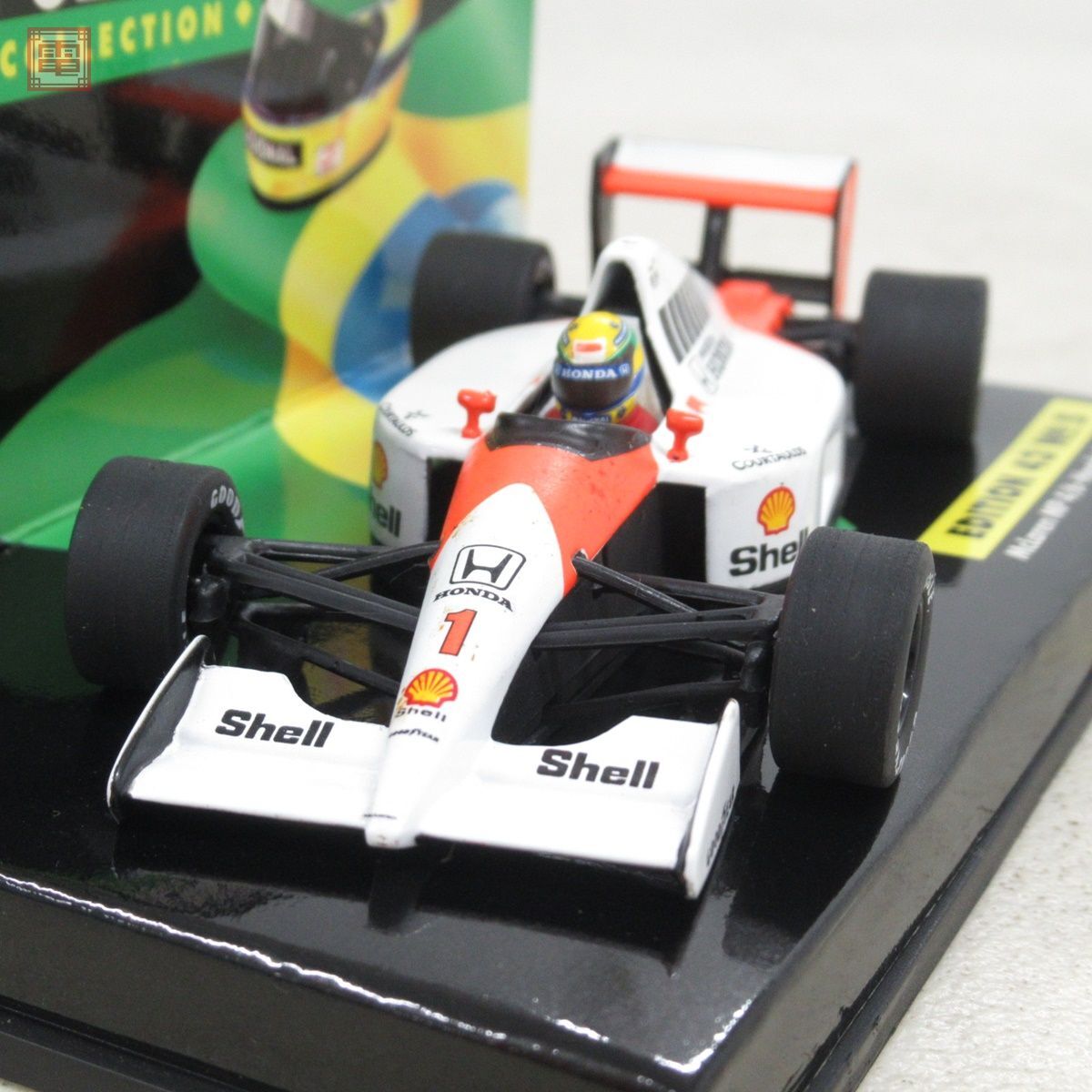 PMA 1/43 マクラーレン MP4/6 ホンダ V12 1991年 アイルトン セナコレクション No5 ミニチャンプス MINICHAMPS McLaren【10の画像3