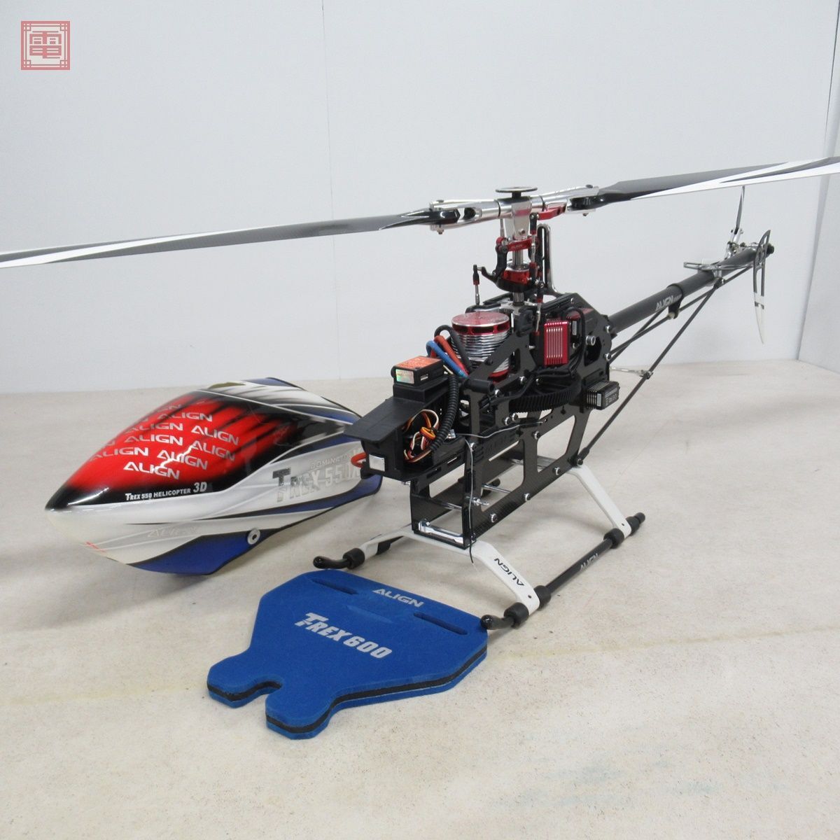 Yahoo!オークション - アライン TREX 550X 全長約125cm モーター Yahoo!オークション - アライン TREX 550X 全長約125cm モーター