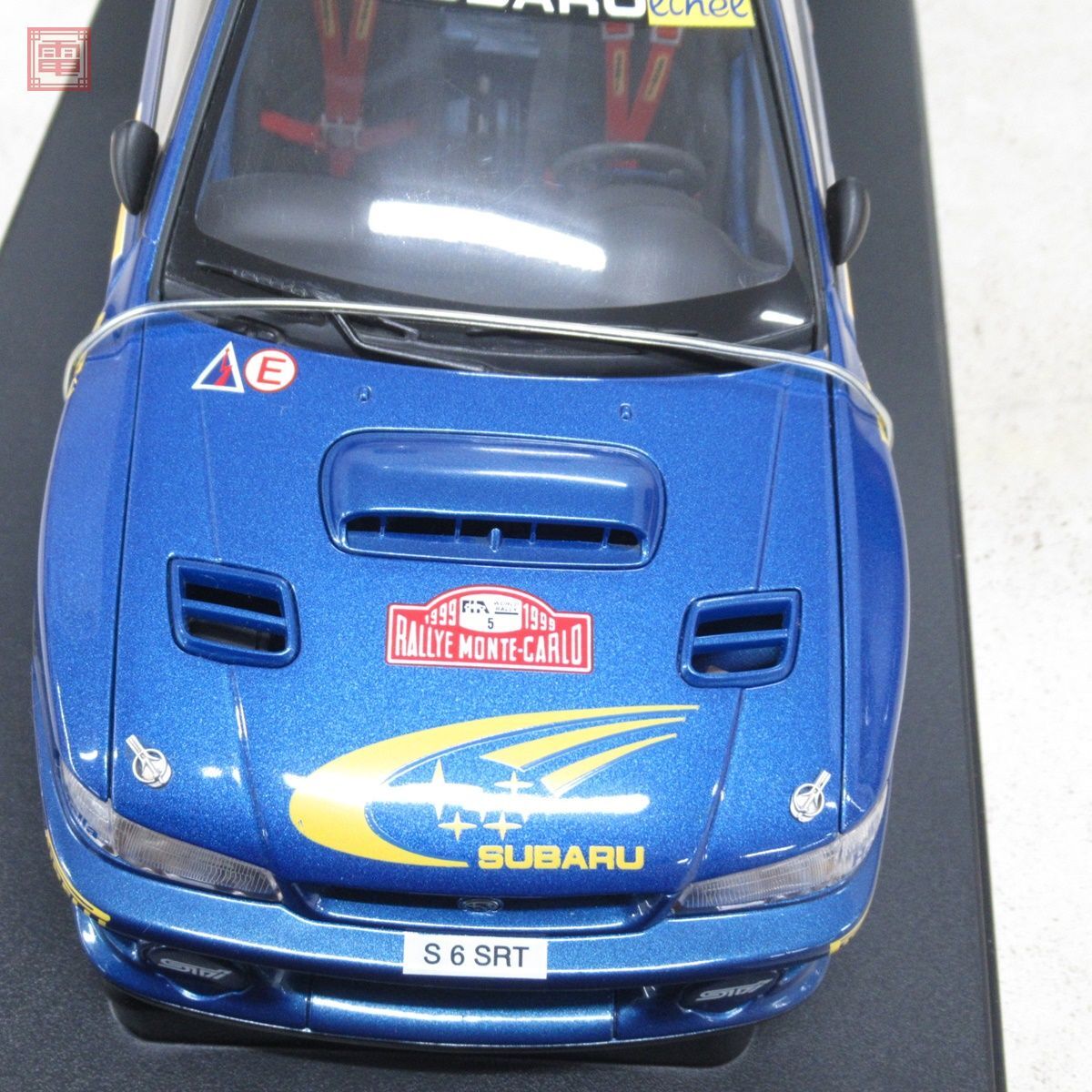 オートアート 1/18 スバル インプレッサ WRC 1999 モンテカルロラリー #5 No.89992 AUTOart SUBARU IMPREZA RALLY MONTE CARLO【20_画像5