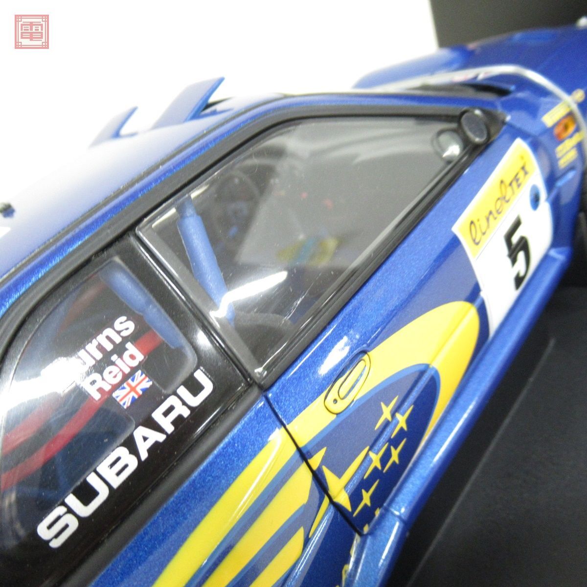 オートアート 1/18 スバル インプレッサ WRC 1999 モンテカルロラリー #5 No.89992 AUTOart SUBARU IMPREZA RALLY MONTE CARLO【20_画像9