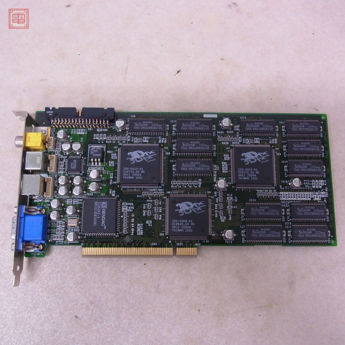 PC-9821 3D専用グラフィックアクセラレータボード GA-VDII8/PCI （GA-VD2/PCI-1） アイ・オー・データ I・O DATA 動作未確認【10の画像1