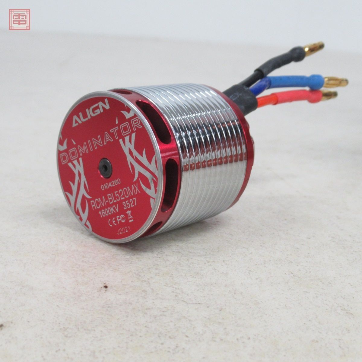 アライン DOMINATOR RCM-BL520MX 1600KV モーター 動作未確認 現状品 ALIGN ラジコン RCパーツ【10の画像1