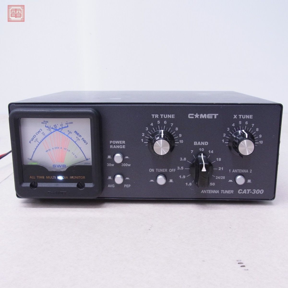 コメット COMET CAT-300 アンテナチューナー HF/50MHz 300W/30W【20_画像1