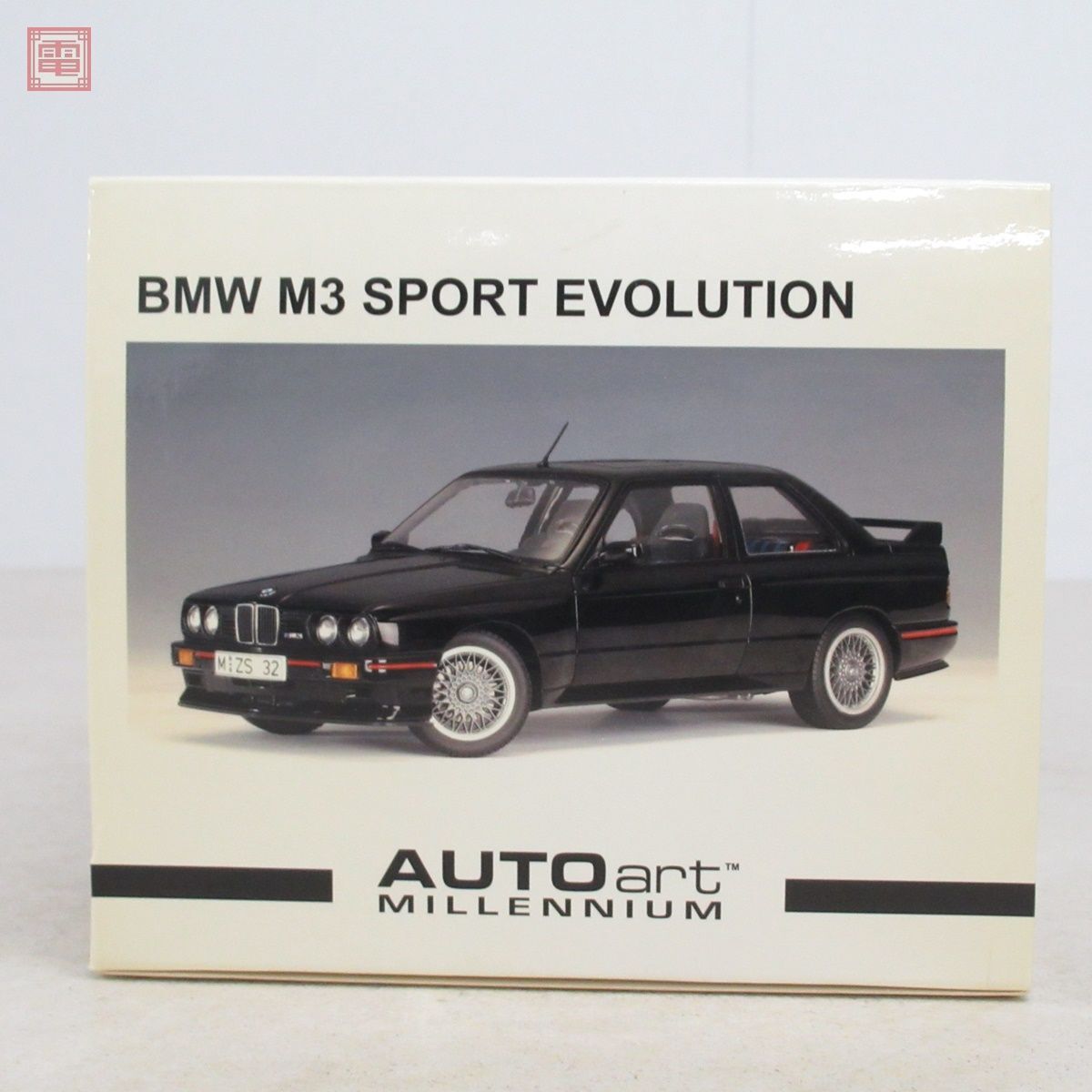 オートアート 1/18 BMW E30 M3 スポーツ エボリューション ブラック No.70562 AUTOart SPORT EVOLUTION【20の画像2