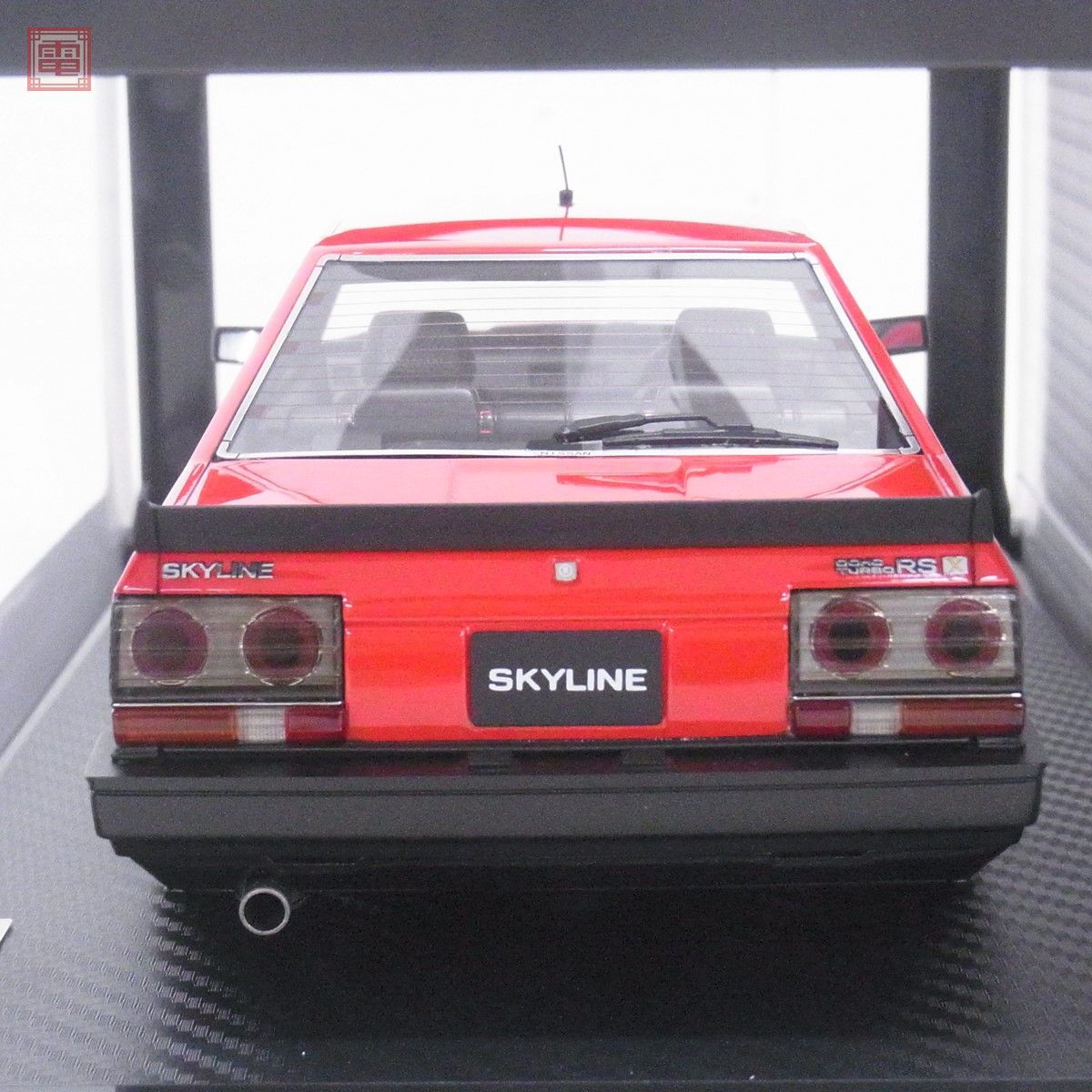 イグニッションモデル 1/18 ニッサン スカイライン 2000 RS-X ターボ C (R30) レッド KWAM0N0042 ignition model NISSAN SKYLINE【20の画像4