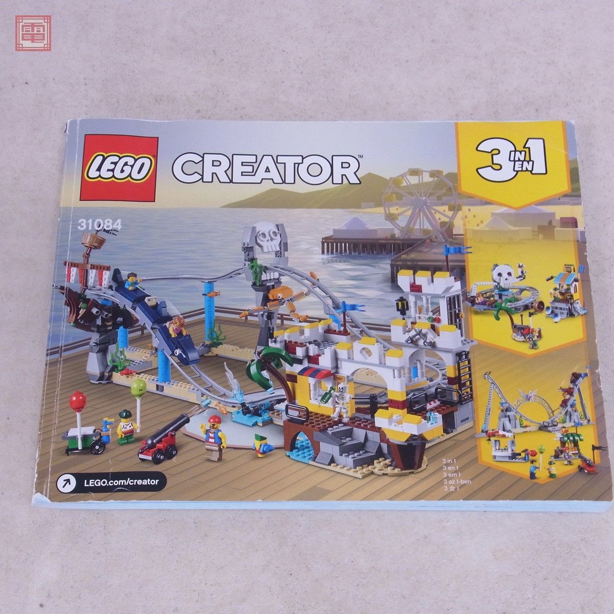 レゴ 31084 クリエイター 3in1 ローラーコースター LEGO CREATOR 現状品【40の画像6