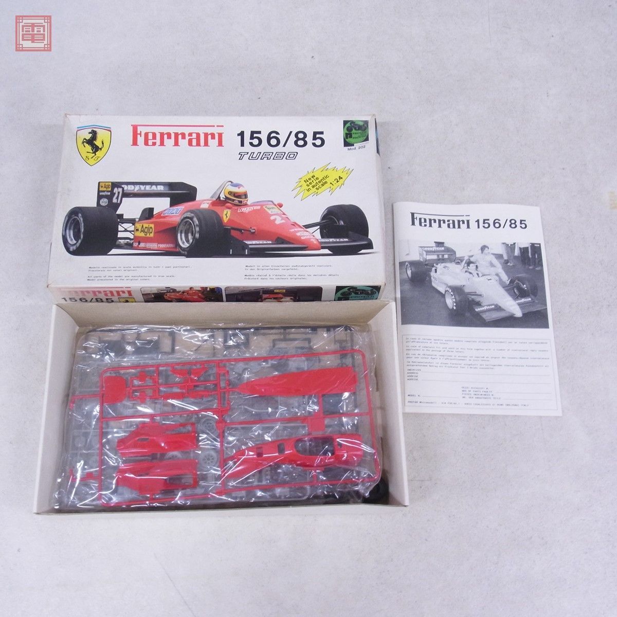 未組立 プロター 1/24 フェラーリ 156/85 ターボ PROTAR Ferrari【20の画像1