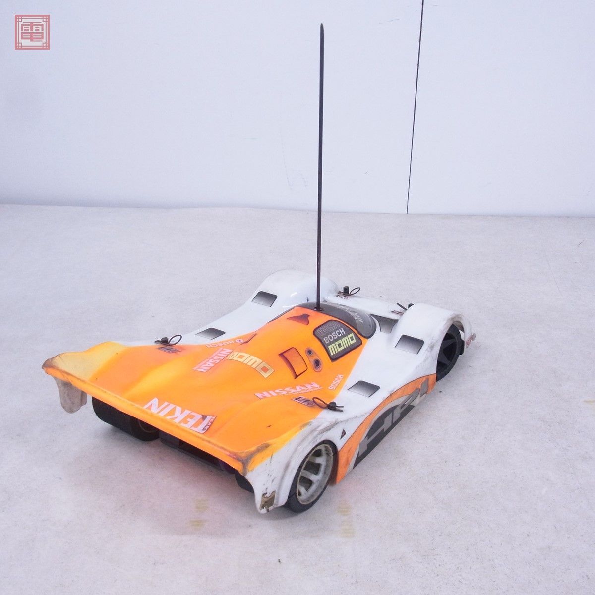 hpi 1/10 電動RC RS10 シャーシ ボディ付き メカ搭載 動作未確認 ジャンク ラジコン 【40の画像2