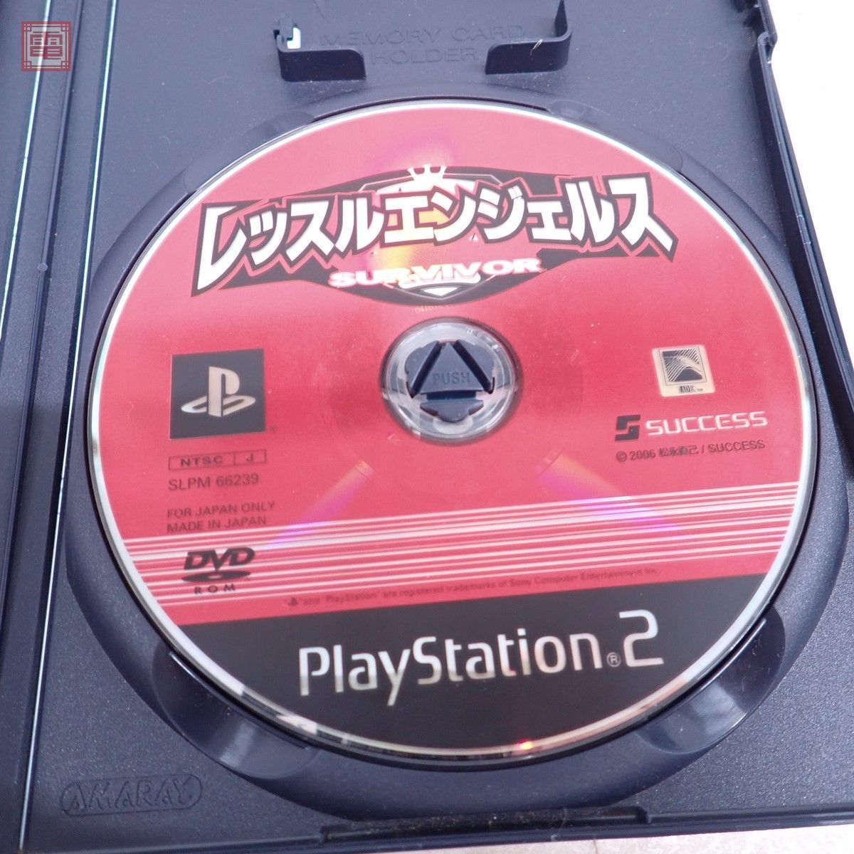 動作保証品 PS2 プレステ2 レッスルエンジェルス サバイバー SURVIVOR サクセス SUCCESS 箱説付【10の画像3