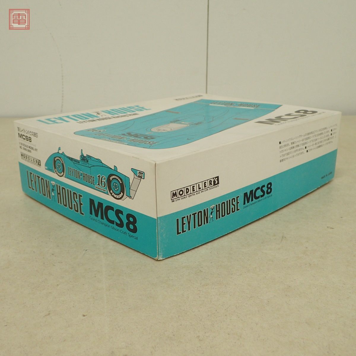 未組立 モデラーズ 1/20 ’88 レイトンハウス 88S MCS8 ムーン クラフト スペシャル No.2006 MODELER’S LEYTON HOUSE Racing Team【20_画像6