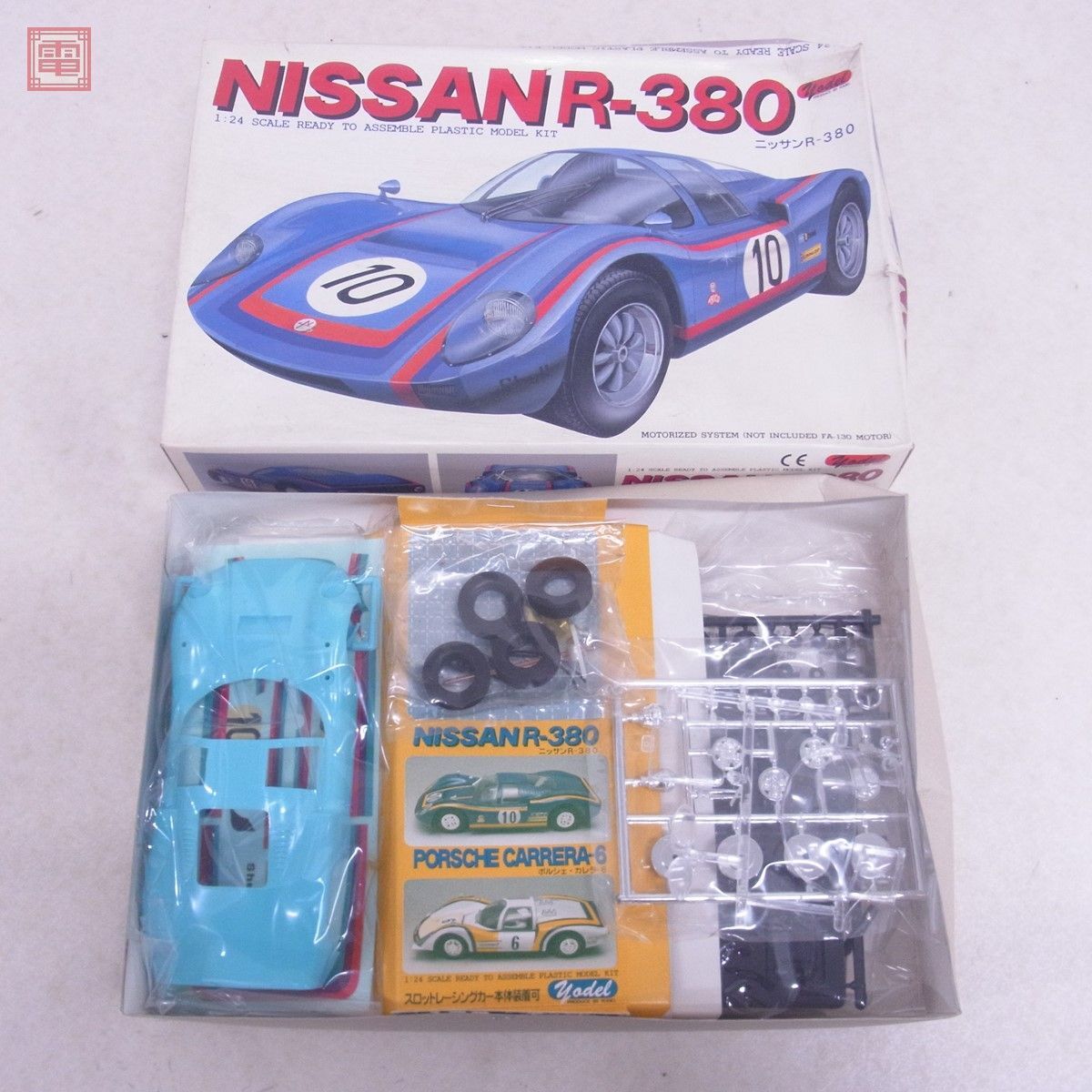 未組立 ヨーデル 1/24 ポルシェ・カレラー6/ニッサンR-380 計2点セット PORSCHE CARRERA NISSAN【20の画像7