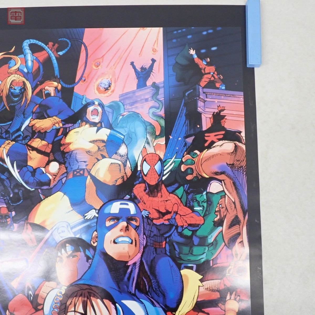ポスター SS セガサターン マーヴル・スーパーヒーローズ VS. ストリートファイター カプコン CAPCOM MARVEL B2サイズ【20の画像9