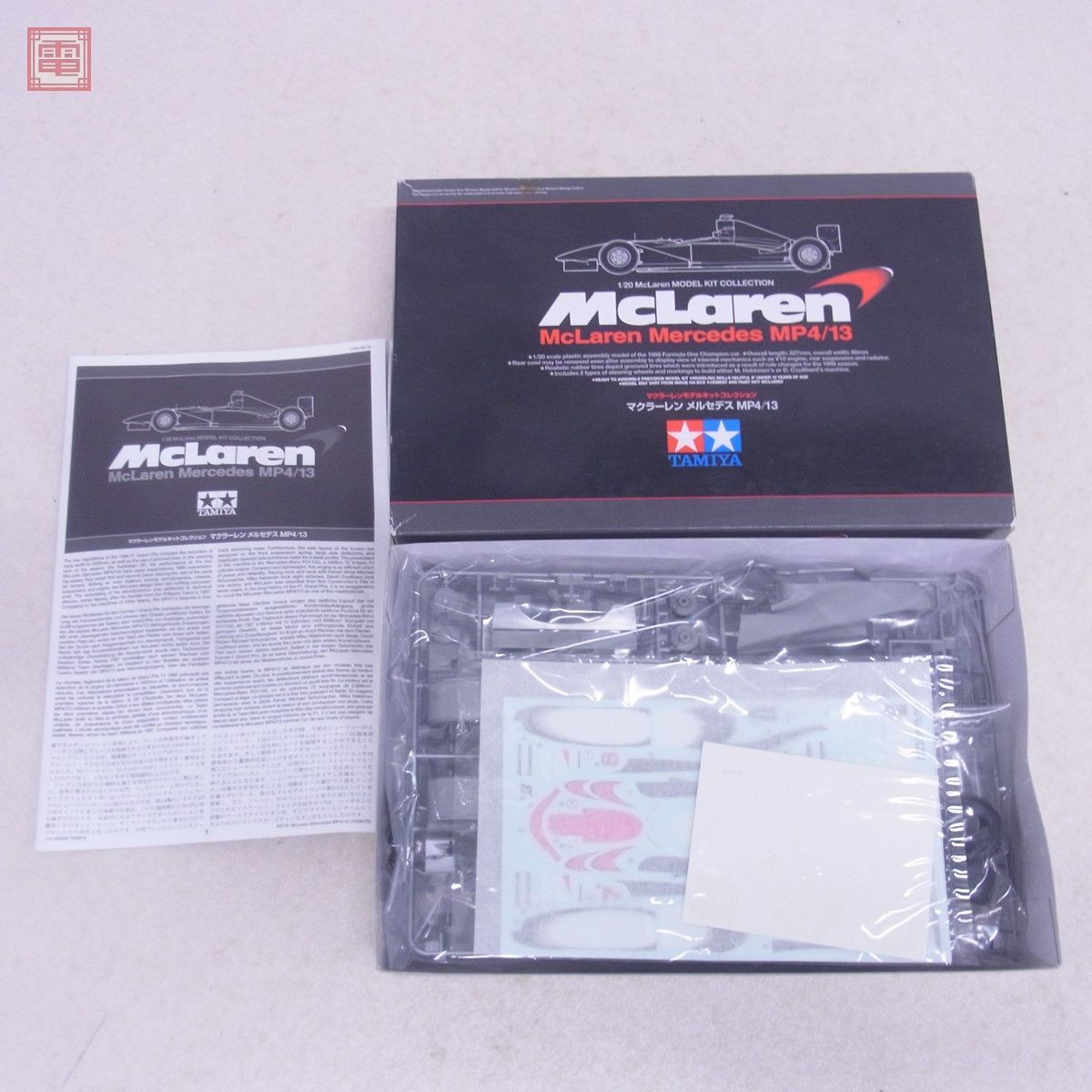 未組立 タミヤ 1/20 マクラーレン メルセデス MP4/13 ITEM 89718 TAMIYA McLaren Mercedes【20の画像1