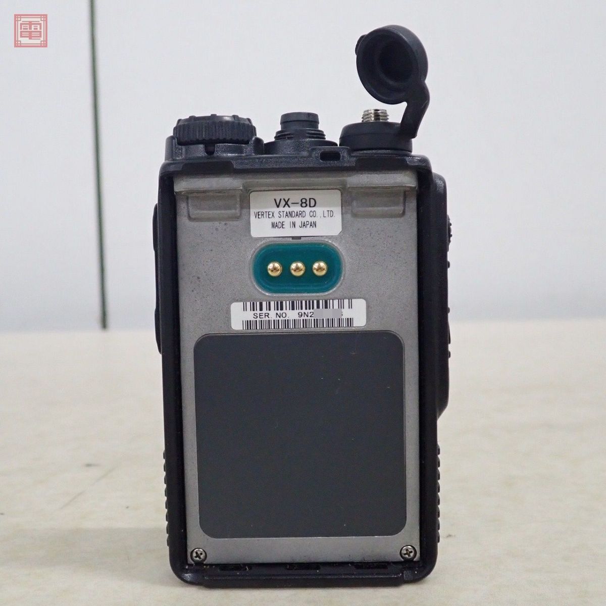 ヤエス VX-8D 50/144/430MHz ハンディ無線機 GPSユニット取付済ハンドマイク付 八重洲【10の画像5