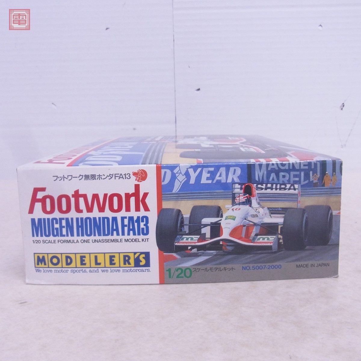 未組立 モデラーズ 1/20 フットワーク無限ホンダ FA13 No.5007 MODELER’S Footwork MUGEN HONDA【20の画像2