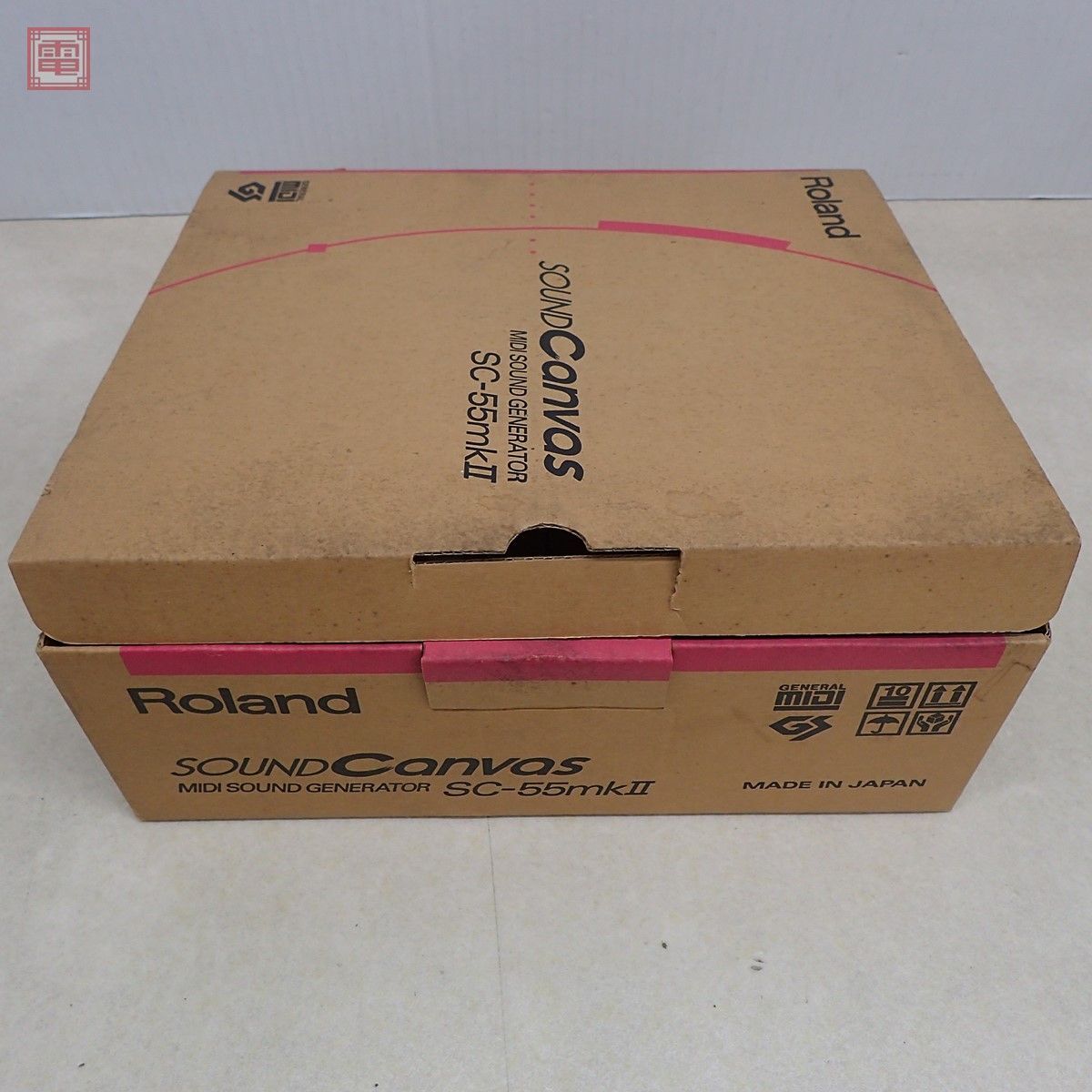  рабочий товар Roland MIDI аудио-модуль SOUND Canvas SC-55mkII звук парусина Roland коробка мнение кабель есть [20