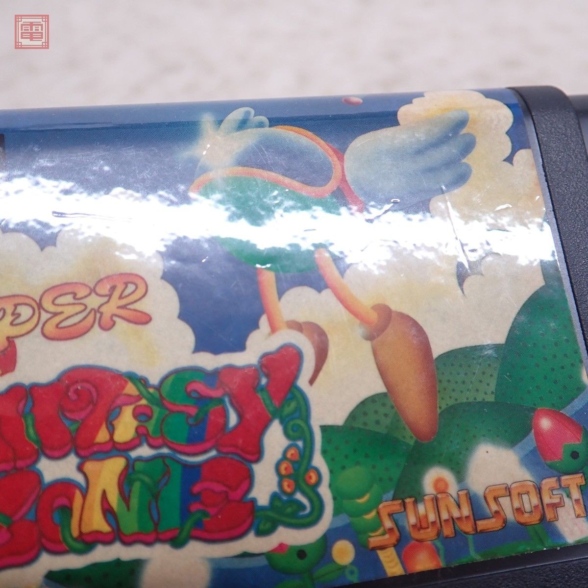 動作保証品 MD メガドライブ スーパーファンタジーゾーン SUPER FANTASY ZONE サン電子 SUNSOFT STG 箱説付【10の画像6