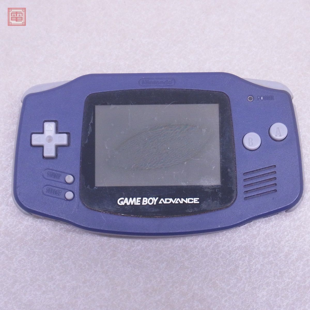 GBA ゲームボーイアドバンス 本体 AGB-001 バイオレッド ニンテンドー 任天堂 Nintendo ジャンク【10の画像1