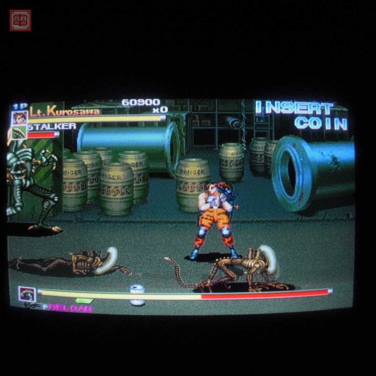 1円〜 ※ROMのみ カプコン/CAPCOM エイリアンVSプレデター ALIEN VS. PREDATOR CPSII イン取帯純正 動作確認済【20の画像2