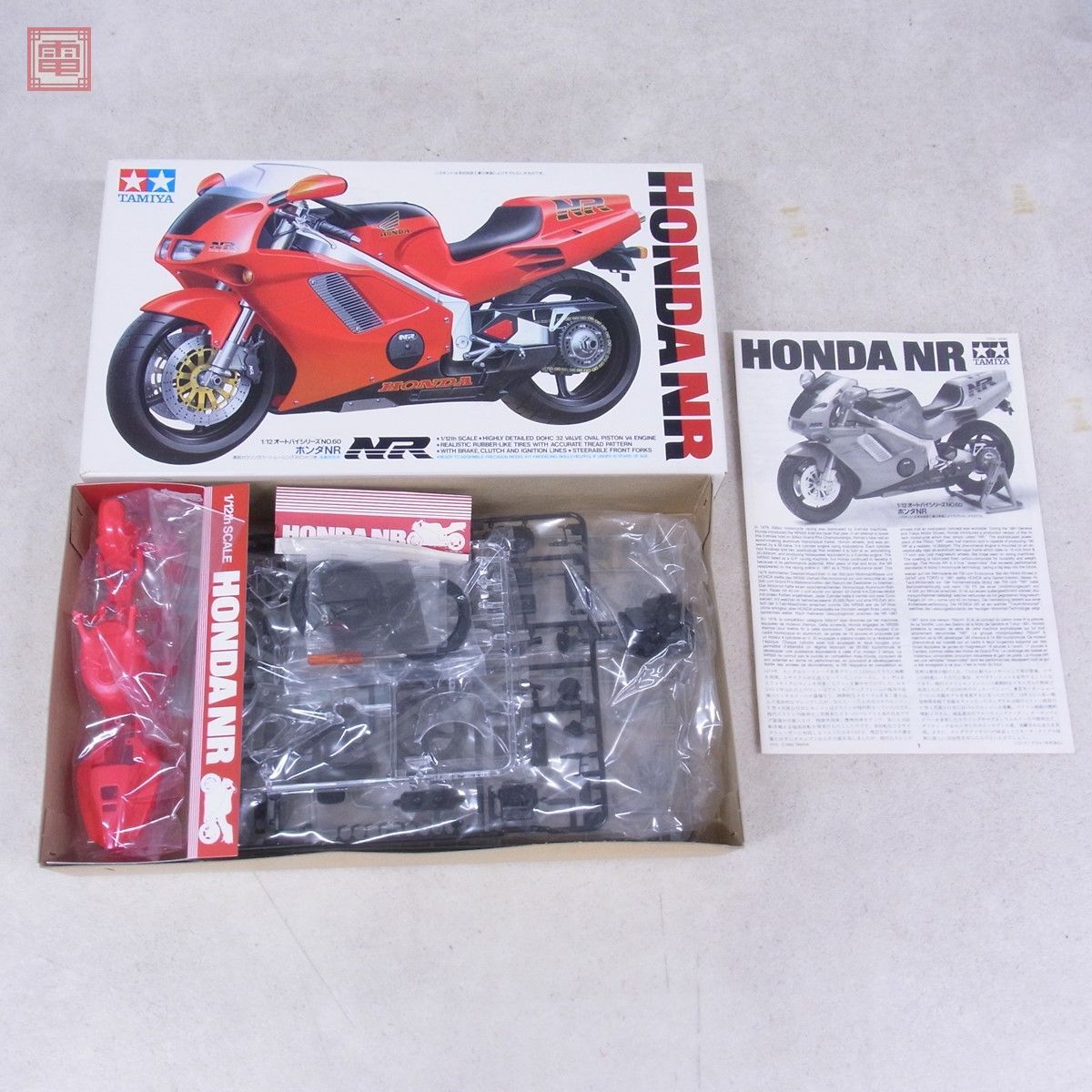  не собран Tamiya 1/12 Honda NR мотоцикл серии NO.60 ITEM 14060 TAMIYA HONDA[20