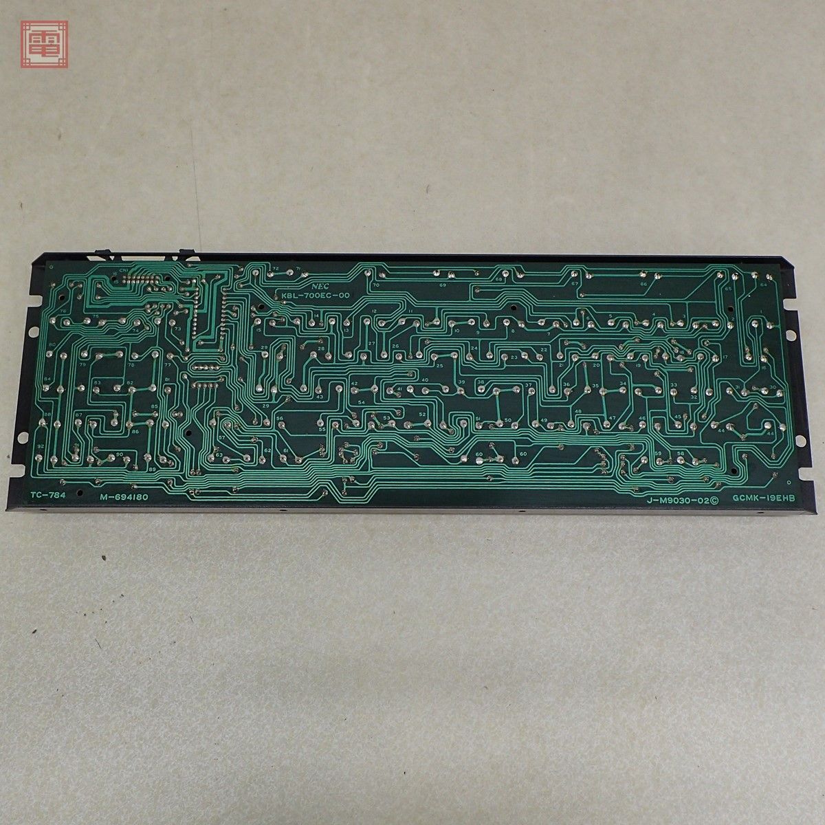NEC PC-8801 キーボードユニット 箱付 日本電気 希少 レア M-694180/J-M9030-02/GCMK-19EHB 動作未確認【40の画像3