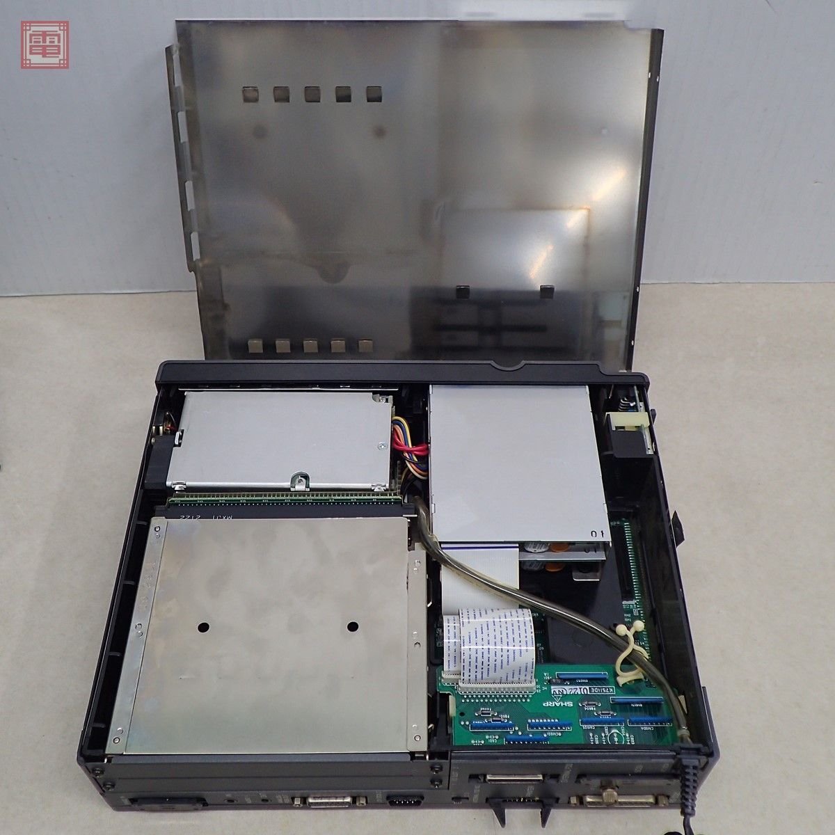 1 jpy ~ SHARP X68000compact XVI (CZ-674C-H) body only sharp * electrolysis condenser replaced Junk parts taking .. please [20