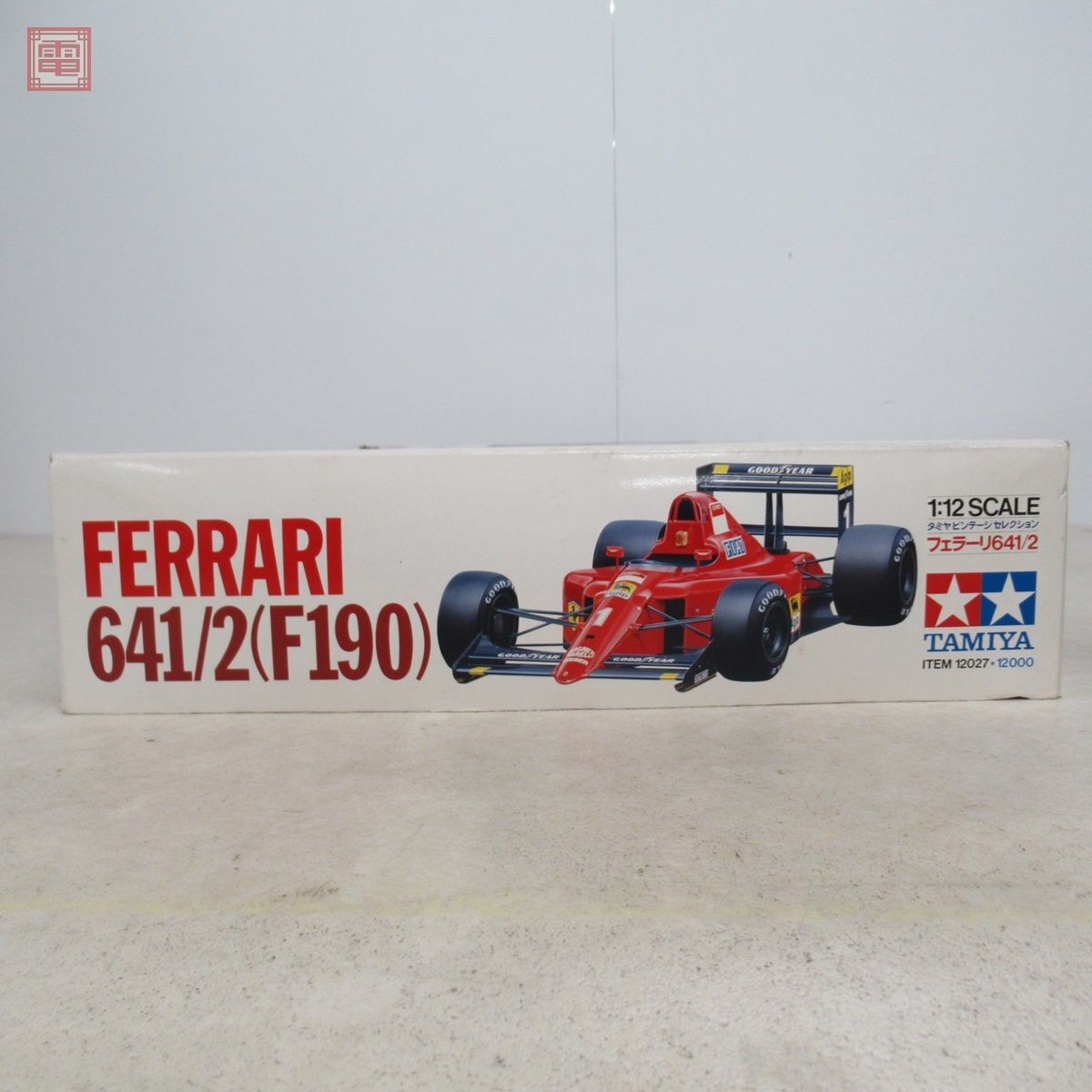 未組立 タミヤ 1/12 フェラーリ 641/2 F190 ITEM 12027 TAMIYA Ferrari【40の画像2