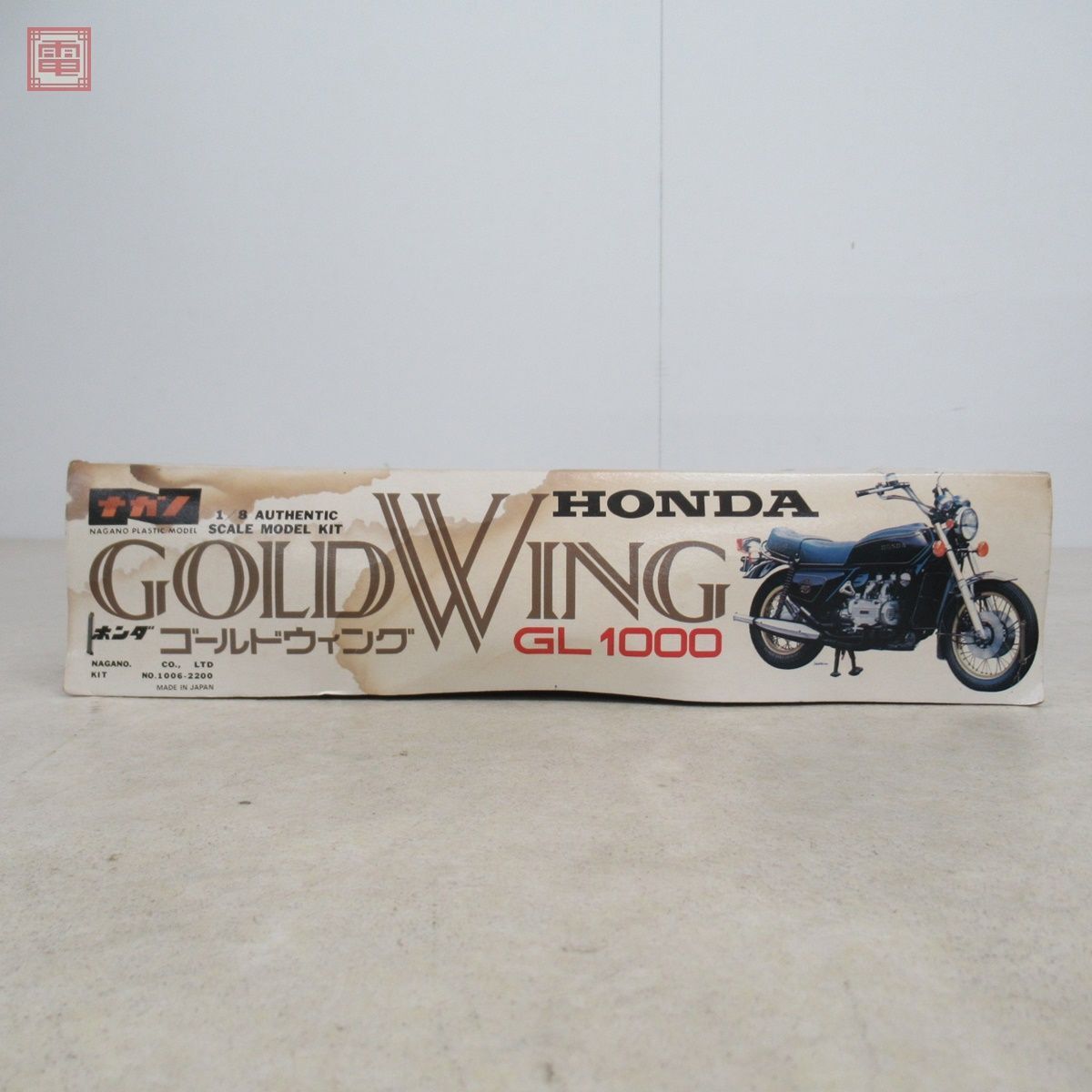 未組立 ナガノ 1/8 ホンダ ゴールドウィング GL1000 KIT NO.1006 NAGANO HONDA GOLD WING【20_画像2