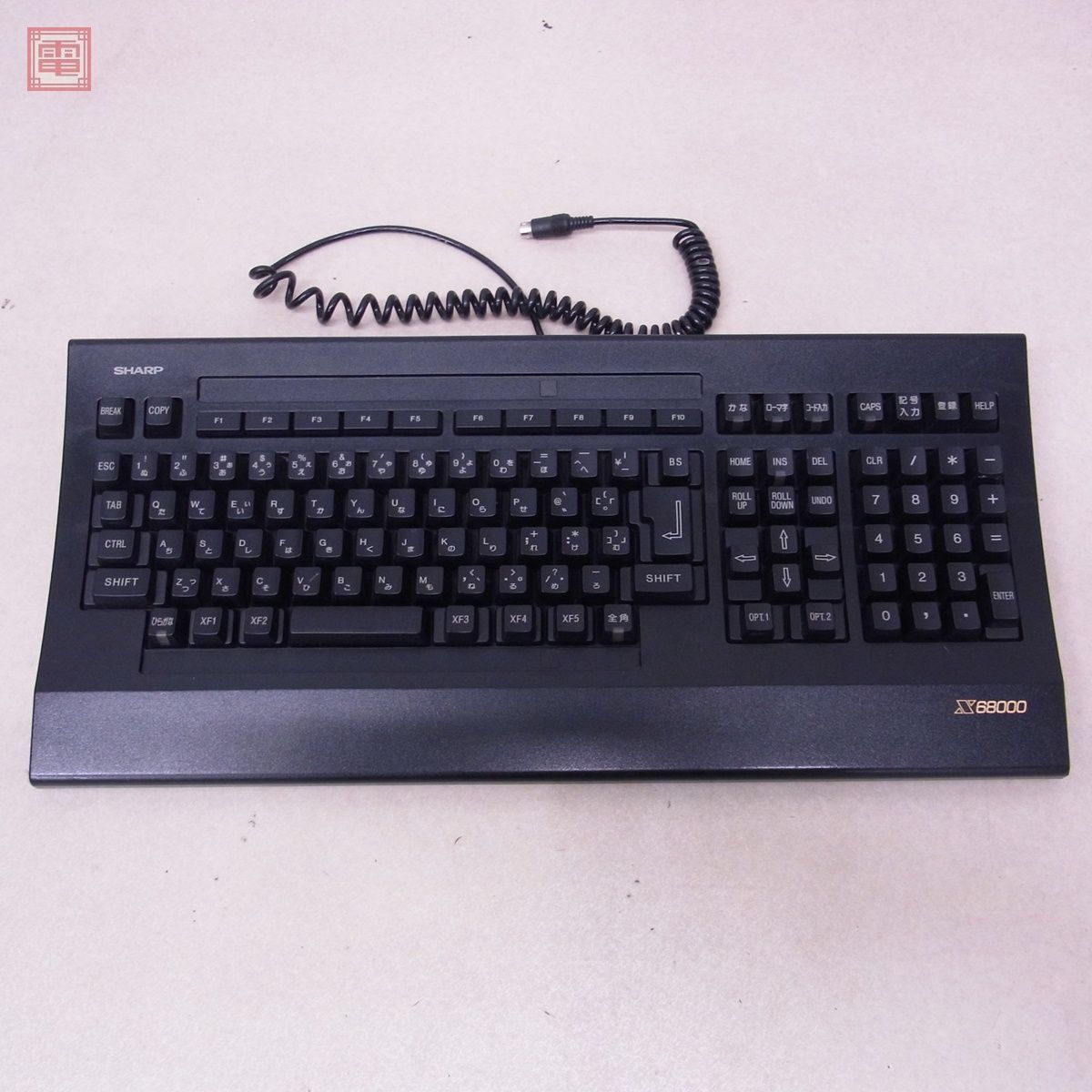 1 jpy ~ operation goods SHARP X68000 keyboard DSETK0024CE00 sharp [20