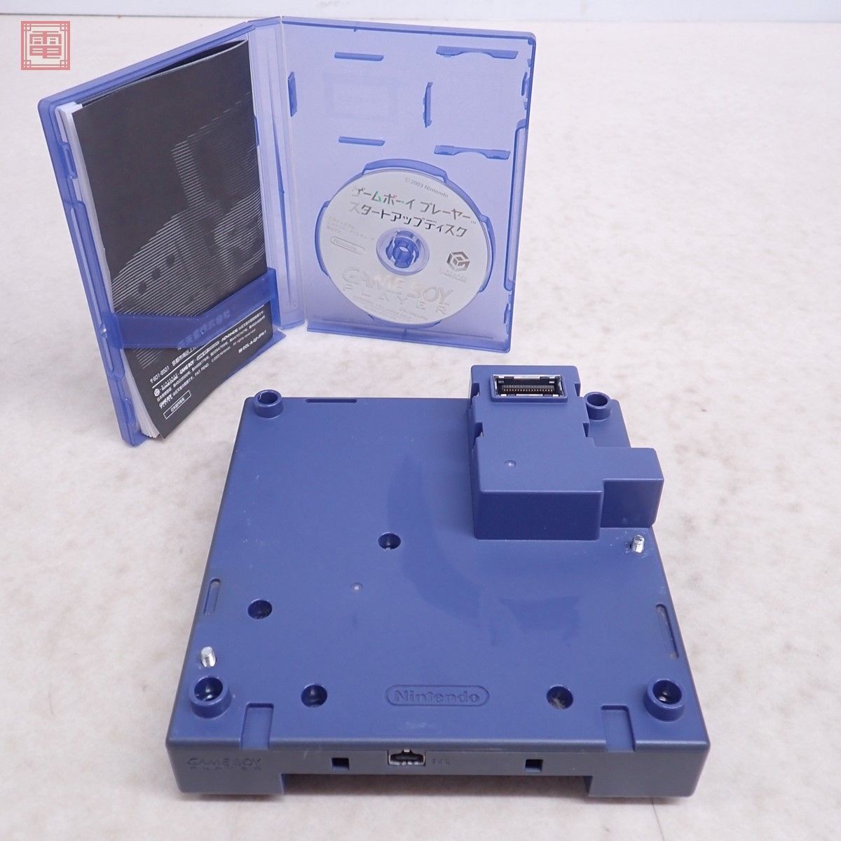  рабочий товар GC Game Boy плеер GAME BOY PLAYER корпус DOL-0017 violet Nintendo nintendo Nintendo диск / с руководством пользователя [10