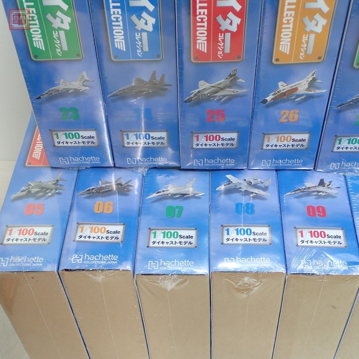 未開封 アシェット 1/100 エアファイター コレクション 全125号揃 F-14A トムキャット/F-2A/F-4EJ改/F-15J イーグル 等 戦闘機 軍用機【SPの画像3