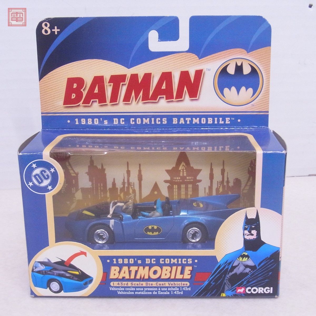  Corgi 1/43 Batman bat Mobil / Joker Mobil / bat marine other together 9 point set CORGI BATMAN[20